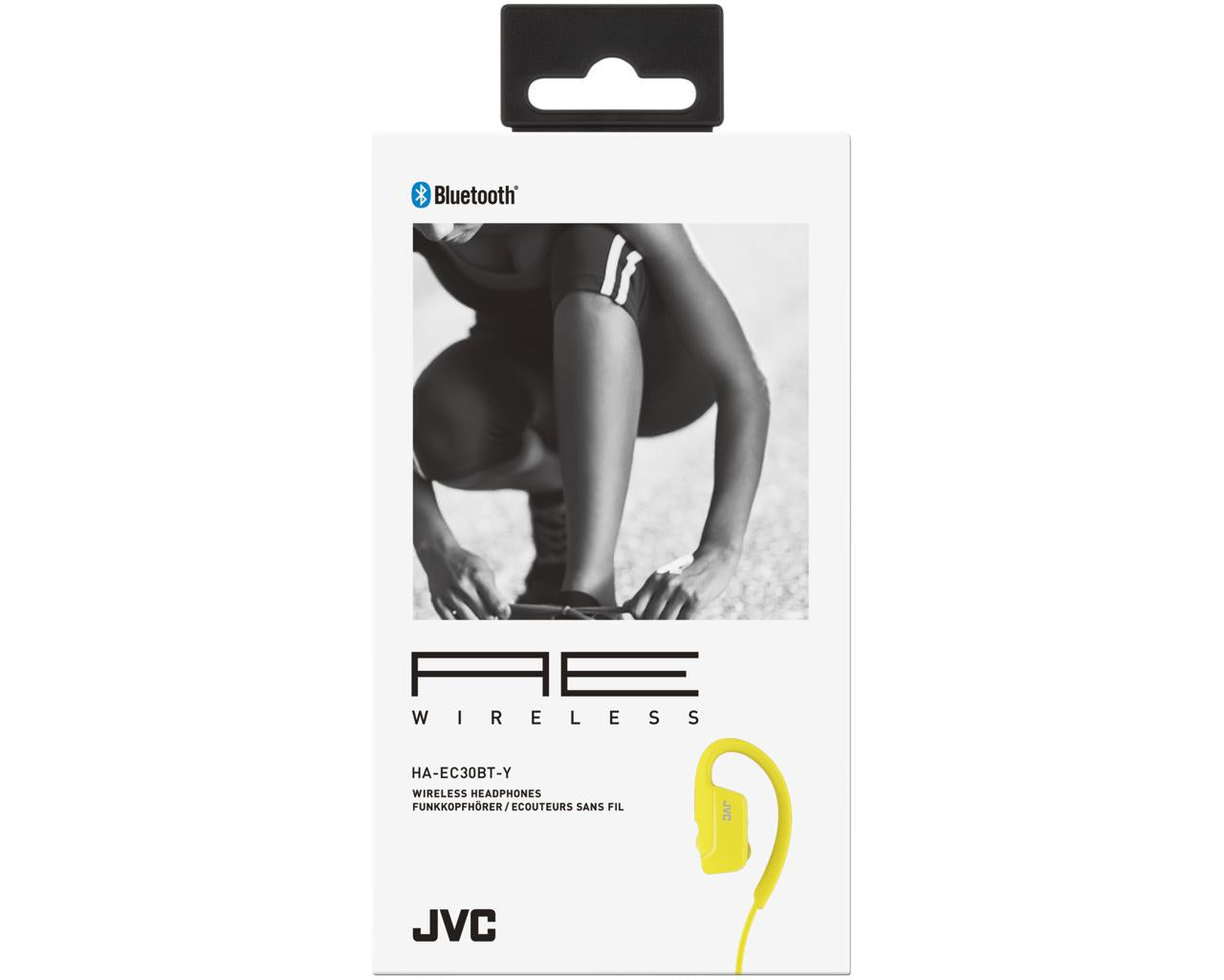 JVC Wireless In-Ear Headphone HA-EC30BTHeadphonesUp to 8 hours Battery LifeWater Resistant IPX5Anti-Slip MaterialCable Management with Magnetic Housing Allows Ambient Sound with open type earpieceJVC Run & Music training app for smartphonesMic & Remote